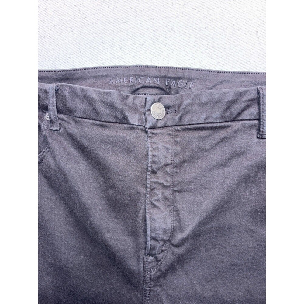 American Eagle Curvy Hi-Rise Jegging - Black Women’s Size 24 Regular - Picture 2 of 10